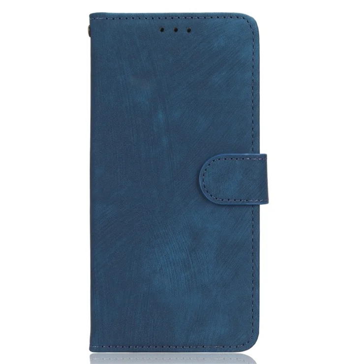 For TECNO Pova 4 Pro 4G LG8n Wallet Phone Case RFID Blocking Leather Stand Phone Cover with Strap - Blue