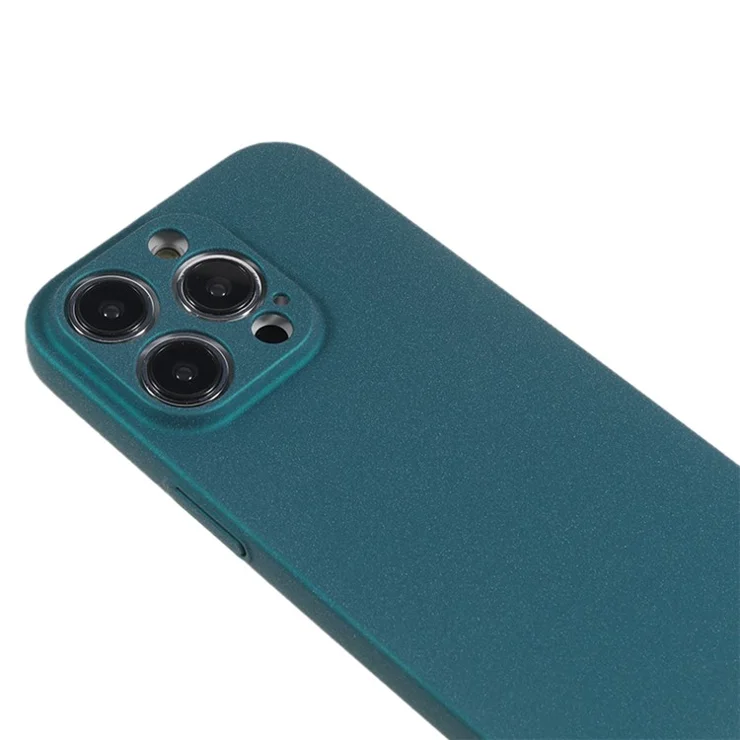 Mobile Phone Case for iPhone 12 Pro Max 6.7 inch , Anti-Dust Matte Texture Hard PC Phone Cover - Blackish Green