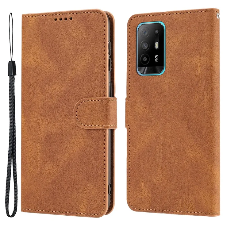 For Oppo A94 5G Reno5 Z F19 Pro+ 5G Phone Case PU Leather