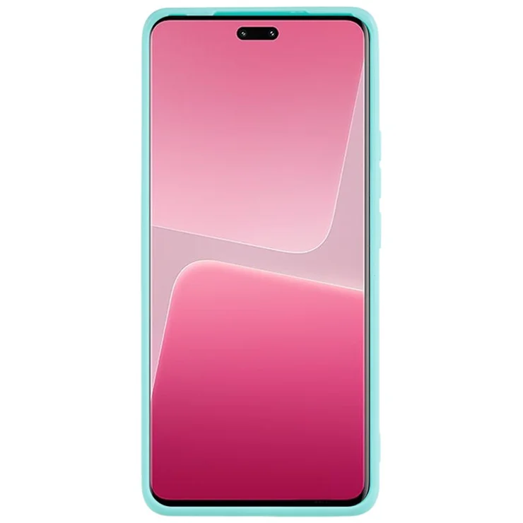 Precise Cutout TPU Case for Xiaomi 13 Lite / Civi 2 5G , Straight Edge Impact Resistant Phone Cover - Baby Blue