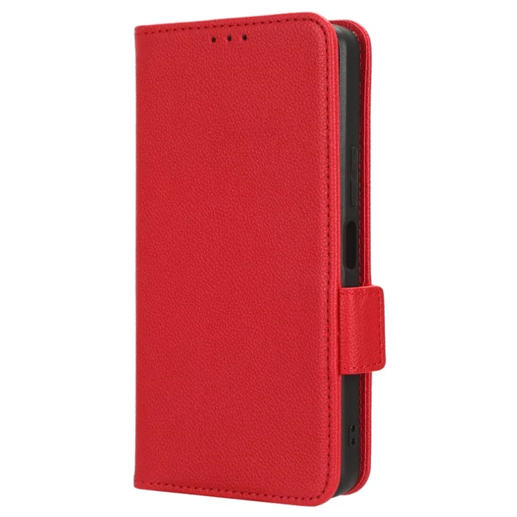 For vivo Y36 4G (Global) / Y36 5G (Global) / Y78 5G (China) / Y78m 5G / Y27 5G / Y27s 4G / Y77t 5G / Y78 5G Leather Phone Wallet Case - Red