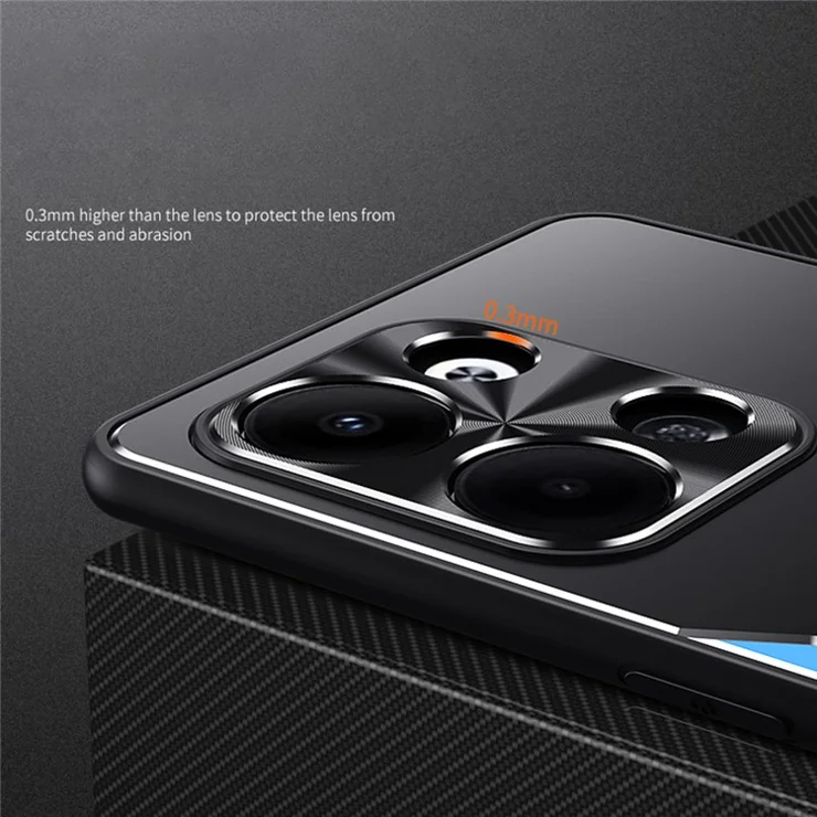 For Oppo Reno9 Pro 5G Anti-Fingerprint Cell Phone Shell TPU+Aluminium Alloy Cover Kickstand Case - Gold