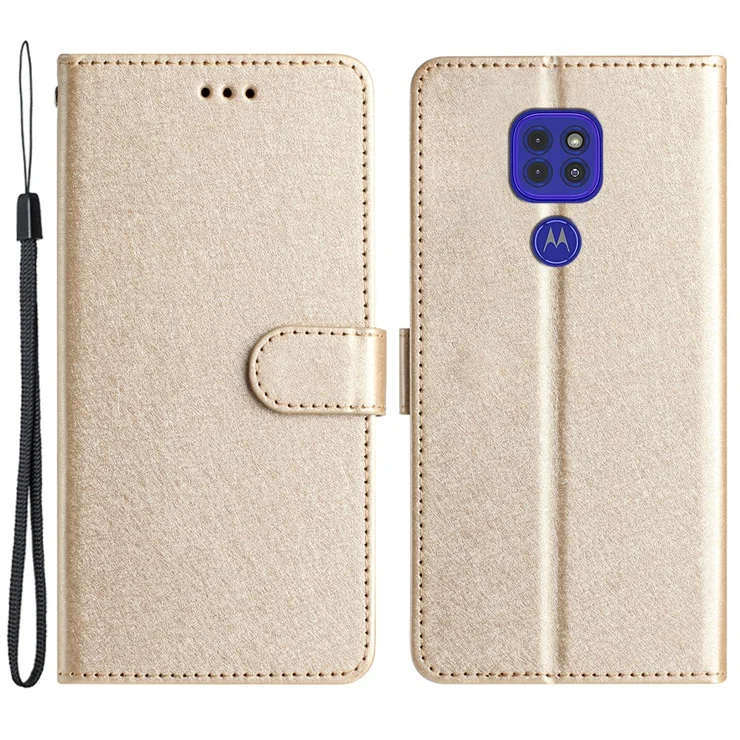 For Motorola Moto G9 (India) G9 Play E7 Plus Drop Resistant PU