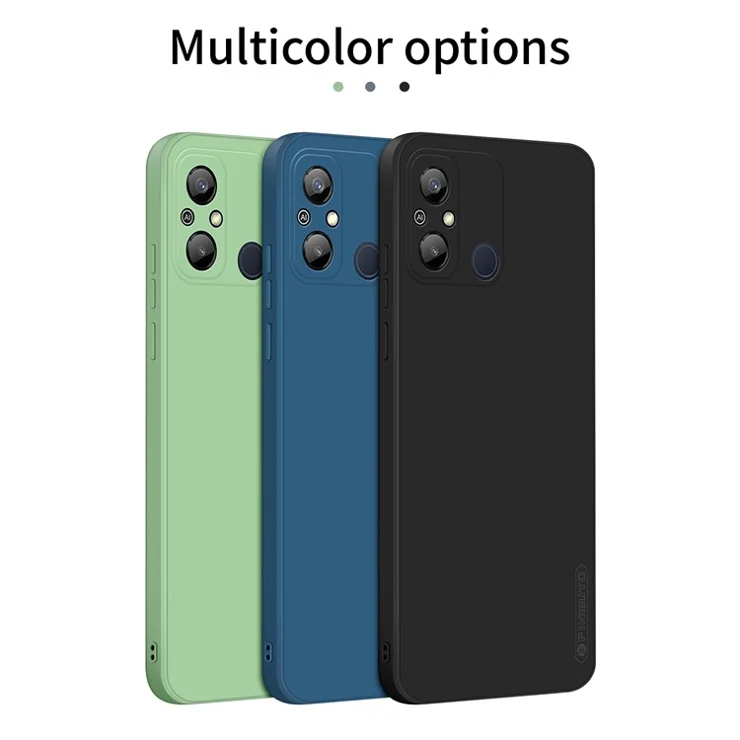 PINWUYO JK TPU-2 Series For Xiaomi Redmi 12C 4G TPU Phone Case Precise Cutouts Phone Cover - Matcha Green