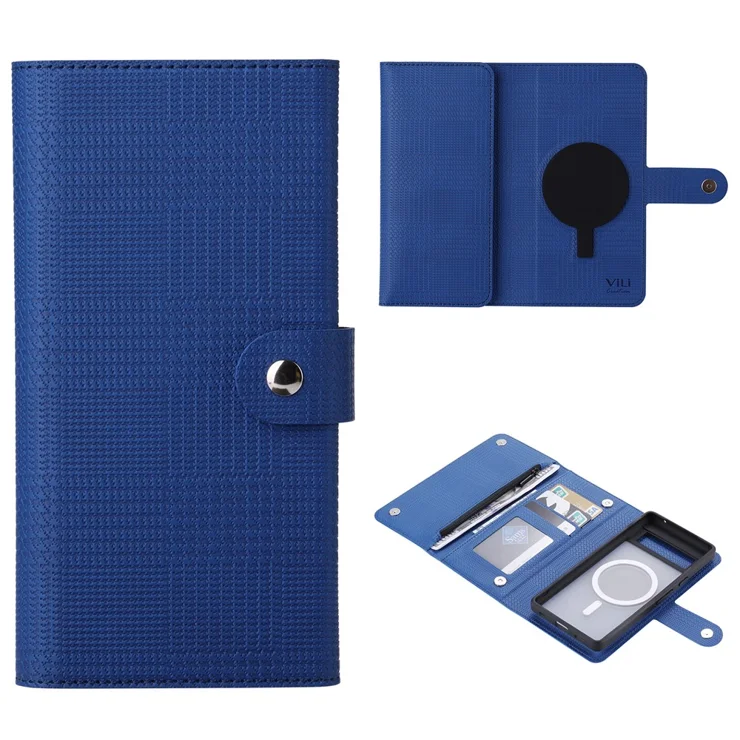 Custodia Portafoglio In Pelle Per Google Pixel 7A - Cover Con Supporto