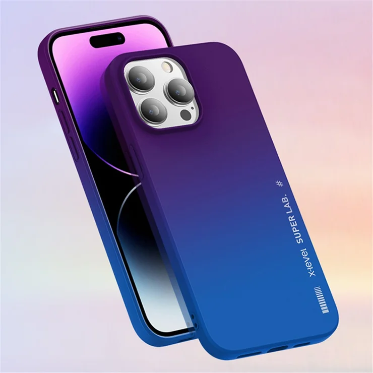 Wholesale X-LEVEL For iPhone 15 Pro Rainbow Series Color