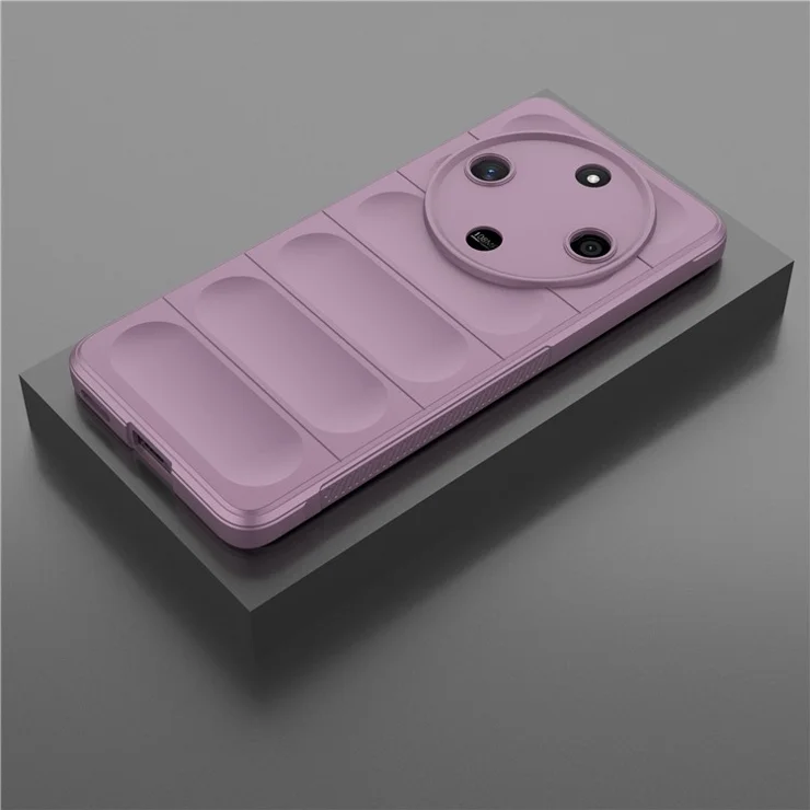 Protective Case for Honor X50 / X9b 5G / Magic6 Lite 5G Anti-Drop Slim Phone Case Drop-Proof TPU Phone Cover - Light Purple