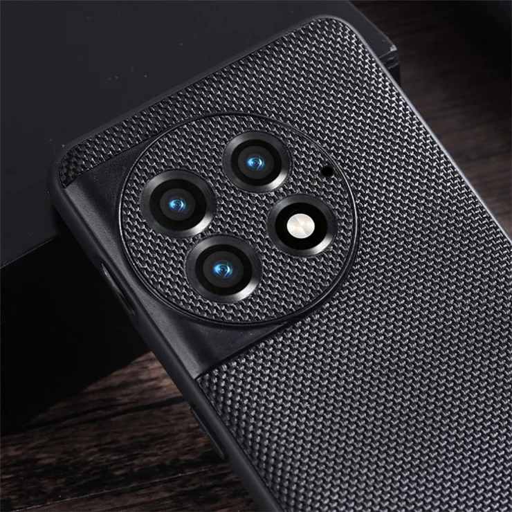 For OnePlus Ace 2 Pro 5G Slim-Fit Nylon Coated TPU Phone Case Anti-scratch Phone Cover - Green