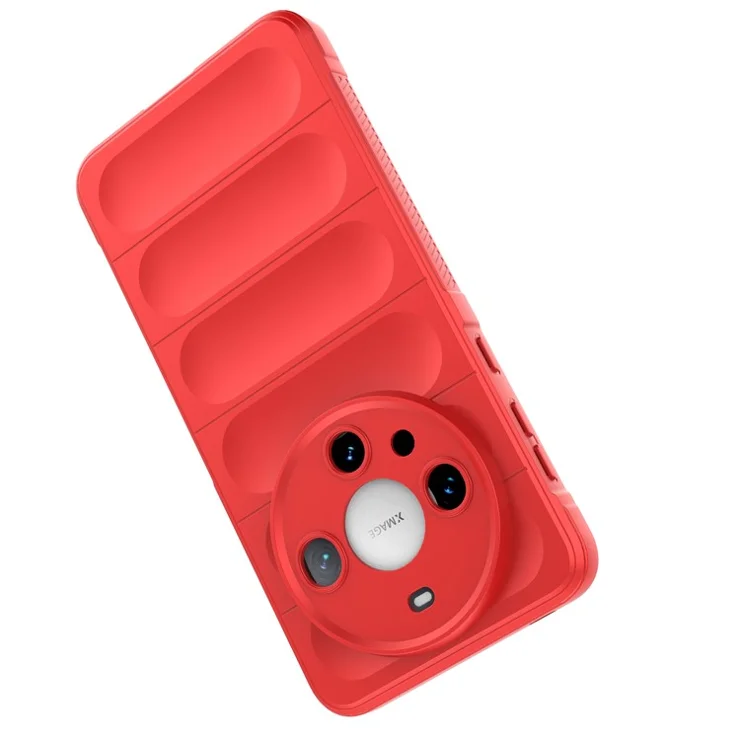 For Huawei Mate 60 Pro Soft TPU Protective Case Shockproof Phone Cover Shell - Red