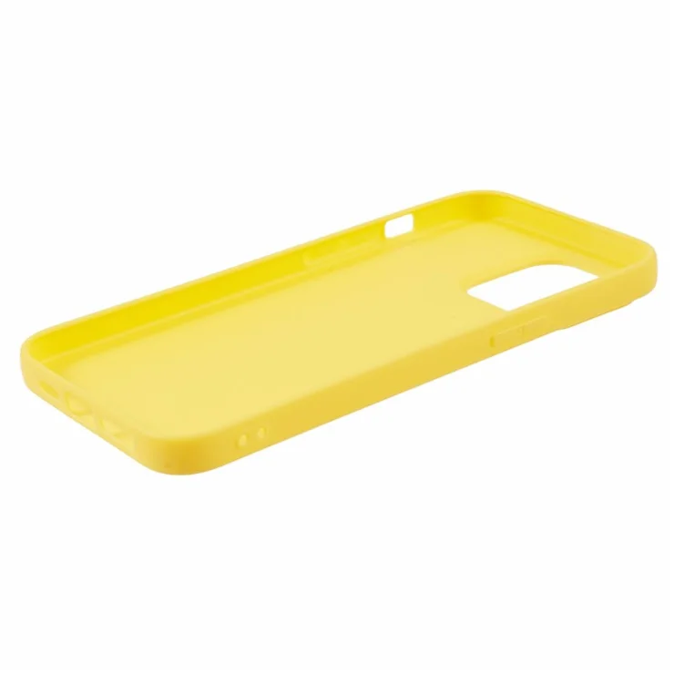 For iPhone 15 Pro Case Matte TPU Shockproof Cover - Yellow