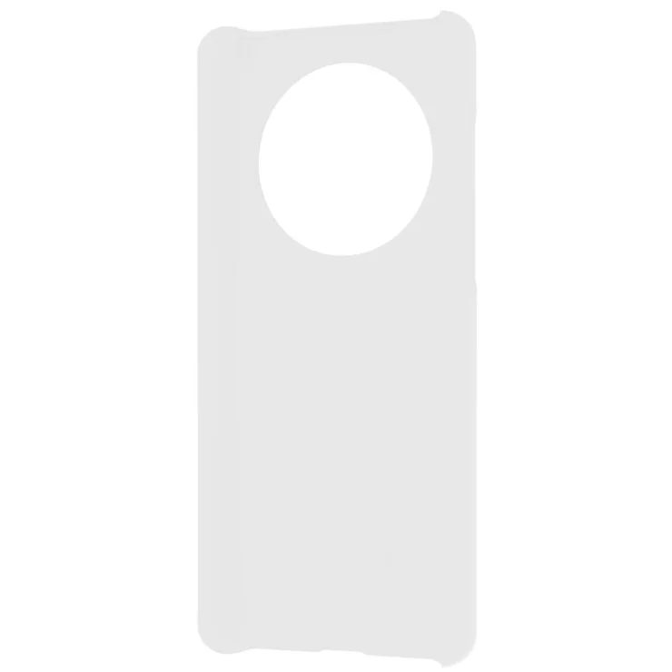 For Huawei Mate 60 Pro Cell Phone Case Anti-Scratch Rubberized PC Phone Cover - White