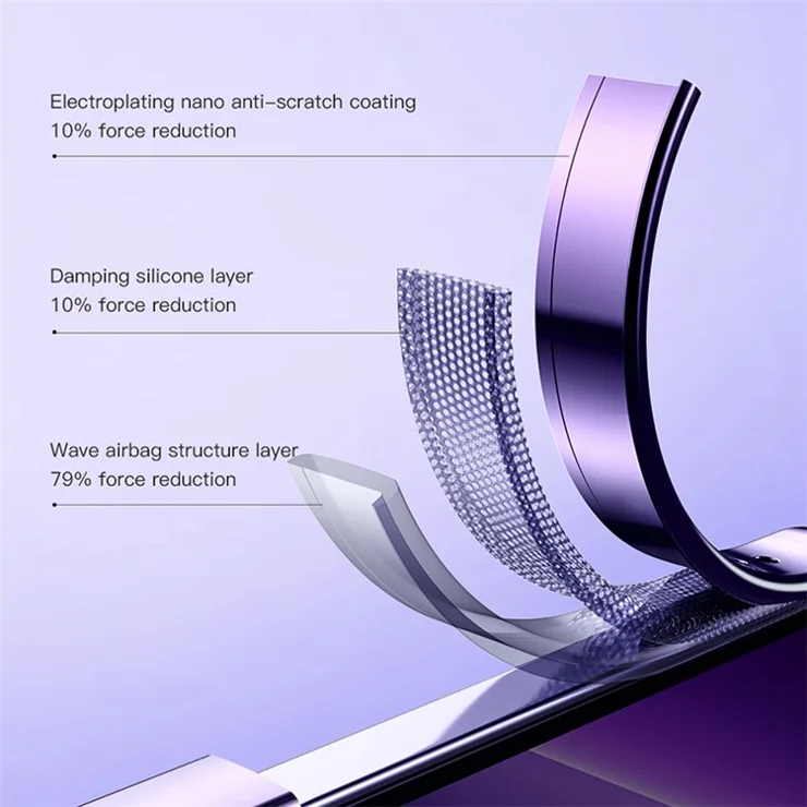 TOTU AA-155 For iPhone 14 Pro TPU Case Transparent Electroplating Phone Cover - Gold
