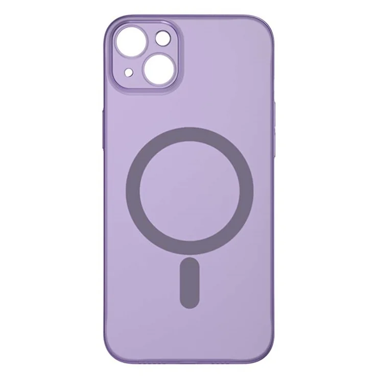 TOTU AA-170 for iPhone 14 Plus Magnetic Case Compatible with MagSafe PC Phone Case - Transparent Purple