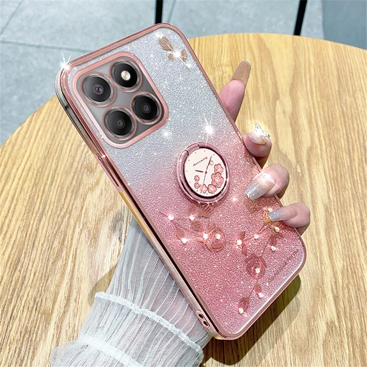 Handyhülle Für Honor X6a Mit Kameradeckel & Ringständer – Stoßfest, Magnetisch, Mit Militärschutz