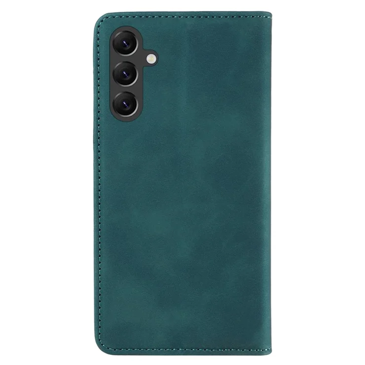 BETOPNICE 003 Phone Case for Samsung Galaxy A15 5G RFID Blocking Wallet Leather Cover Phone Shell - Green