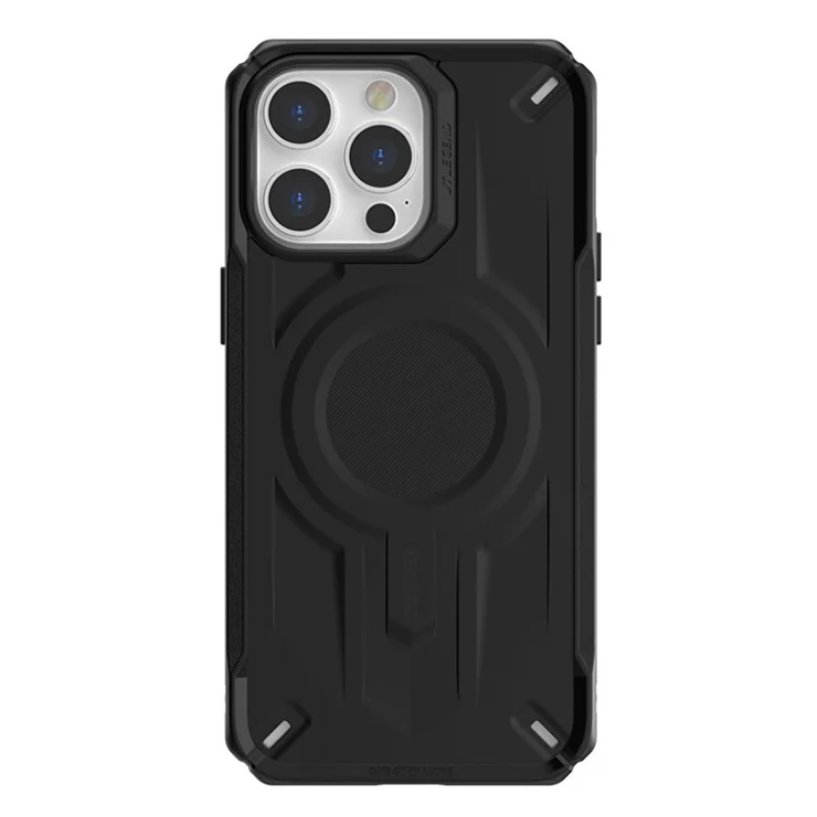 JTLEGEND REX Pro Kooling for iPhone 15 Pro Case Compatible with MagSafe Magnetic TPU+PC Phone Shell Cover Support Heat Dissipation - Black