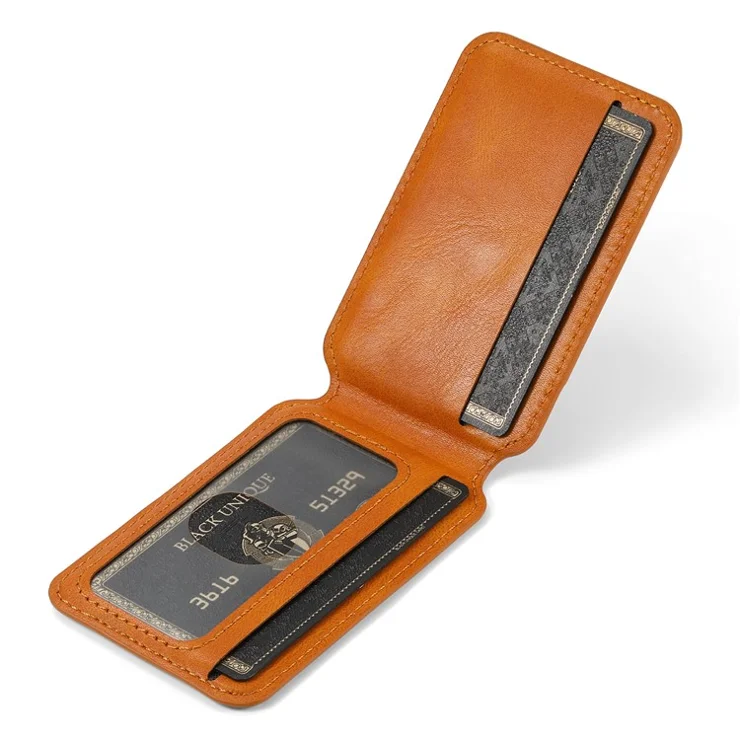 SUTENI H15 For Samsung Galaxy S23+ Phone Case Detachable Card Holder Cover with Kickstand - Khaki