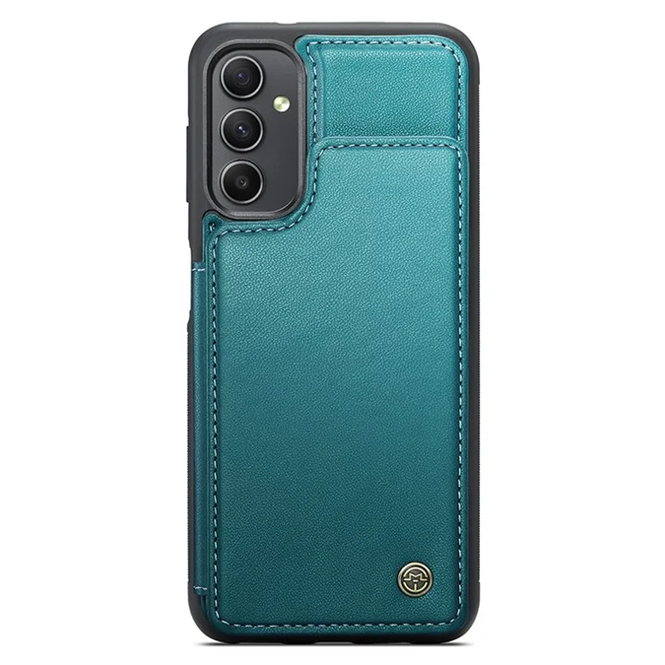 For Samsung Galaxy A54 5G Phone Case CASEME C22 Leather Back Cover with RFID Blocking Card Slots - Green
