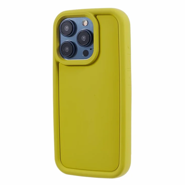 DY Series For iPhone 12 / 12 Pro Case Rubberized Shockproof TPU Phone Cover - Olive