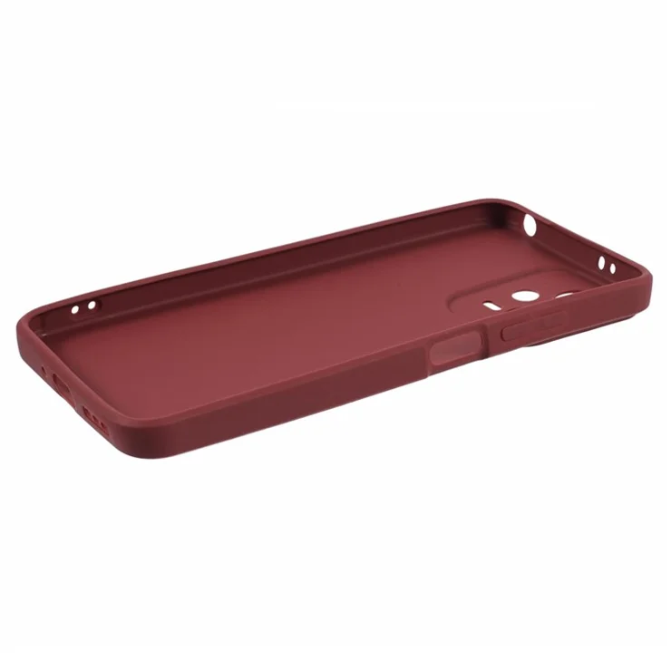 YX Series For Xiaomi Redmi Note 12 Pro 5G Phone Case Soft TPU Slim Back Cover (Precise Cutout) - Wine Red
