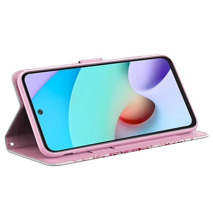 For Xiaomi Redmi 13C 4G / 13C 5G / Poco C65 4G / Poco M6 5G / 13R 5G Phone Case PU Leather 3D Pattern Stand Cover - Wish Tree