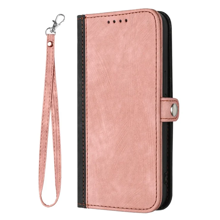 YX0020 For Xiaomi Redmi 13C 4G / 5G / 13R 5G / Poco M6 5G / Poco C65 4G Stylish Leather Wallet Case Side Magnetic Clasp - Pink