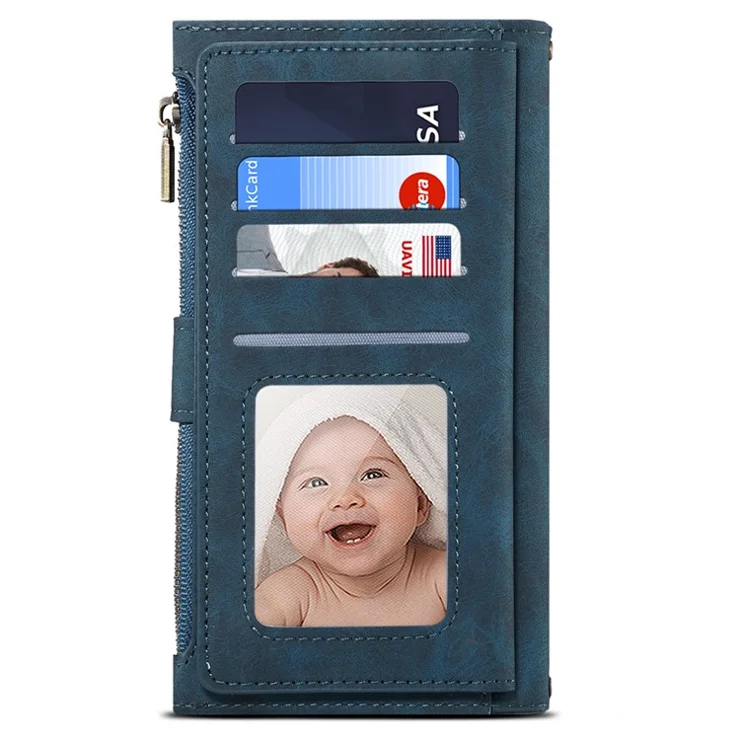 ESEBLE Star Series For Xiaomi Redmi K60 Ultra / 13T / 13T Pro Case Leather Phone Cover Wallet - Blue