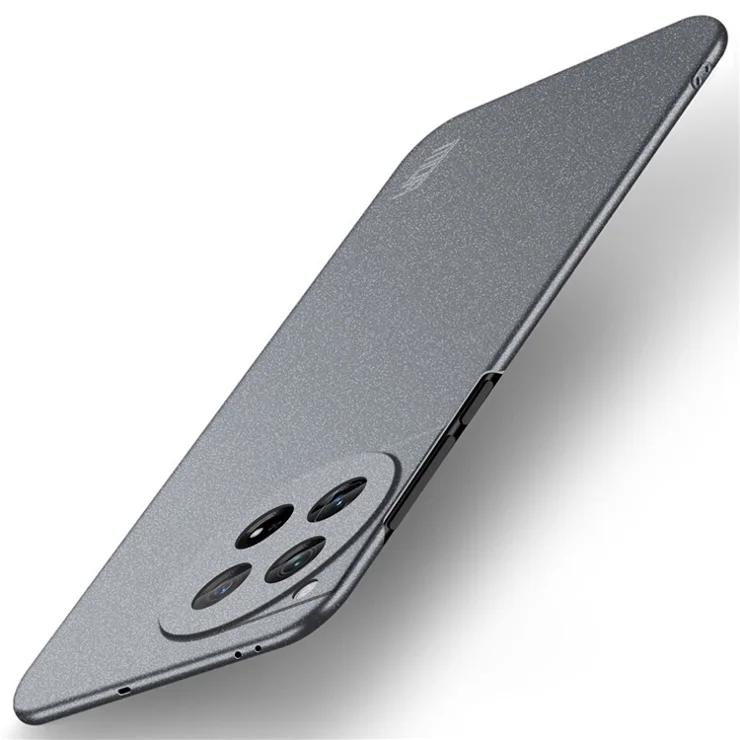 MOFI Shield Matte Series for OnePlus 12 5G Phone Case Ultra Thin PC Back Cover - Grey
