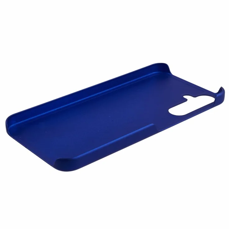 For Samsung Galaxy A55 5G Hard PC Case Anti-scratch Rubberized Phone Cover - Blue