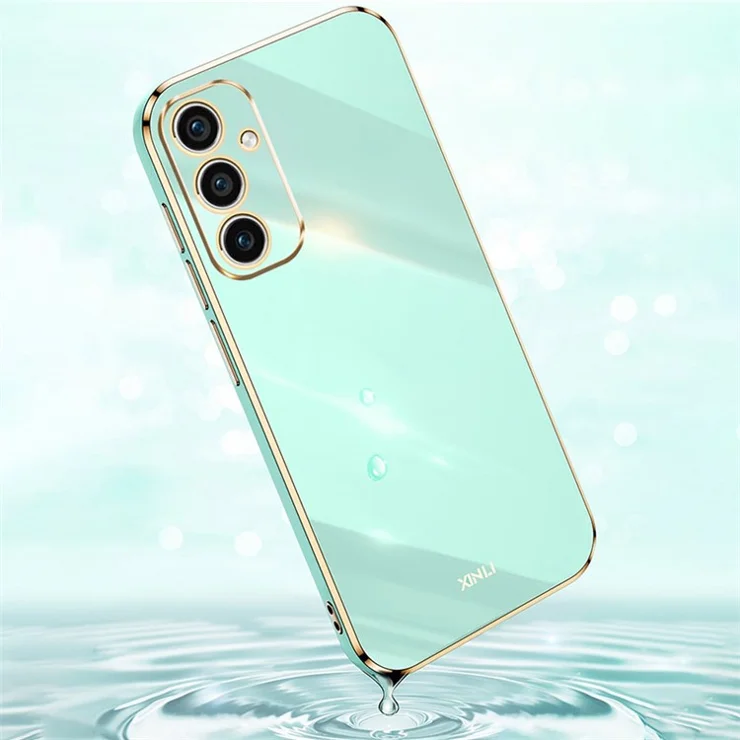 XINLI For Samsung Galaxy A55 5G Case Soft TPU Shockproof Phone Back Cover - Black