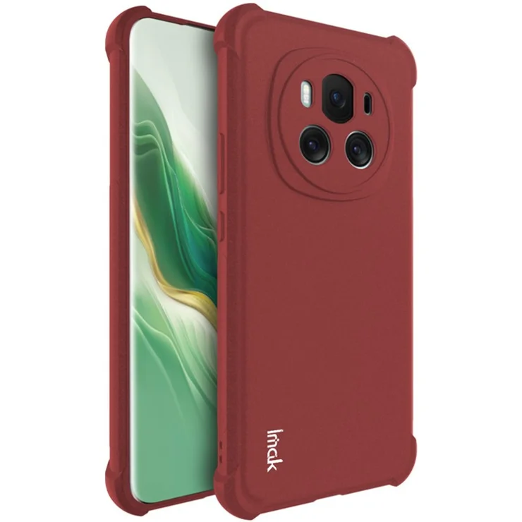 IMAK For Honor Magic6 5G Matte Case Airbag Protection TPU Phone Cover - Red