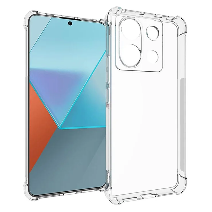 TPU Phone Shell for Xiaomi Redmi Note 13 Pro 5G / Poco X6 5G Slim-Fit Case Anti-Slip Phone Cover
