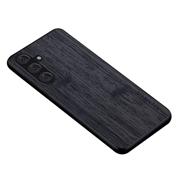 AIORIA For Samsung Galaxy A35 5G Case Bamboo Texture Protective Ultra Thin Cover - Black
