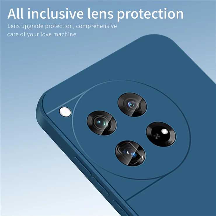 PINWUYO JK Touching Series For OnePlus 12 5G Case Anti-Scratch Soft TPU Back Cover - Matcha Green