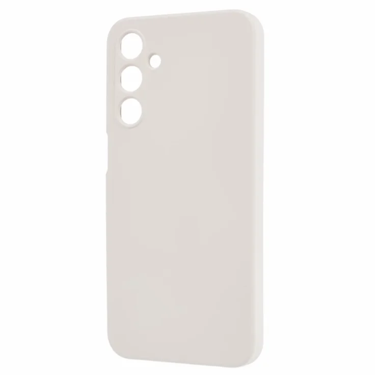 For Samsung Galaxy A25 5G (Global) (161.0 x 76.5 x 8.3mm) Case Fiber Lining Soft TPU Phone Cover - White