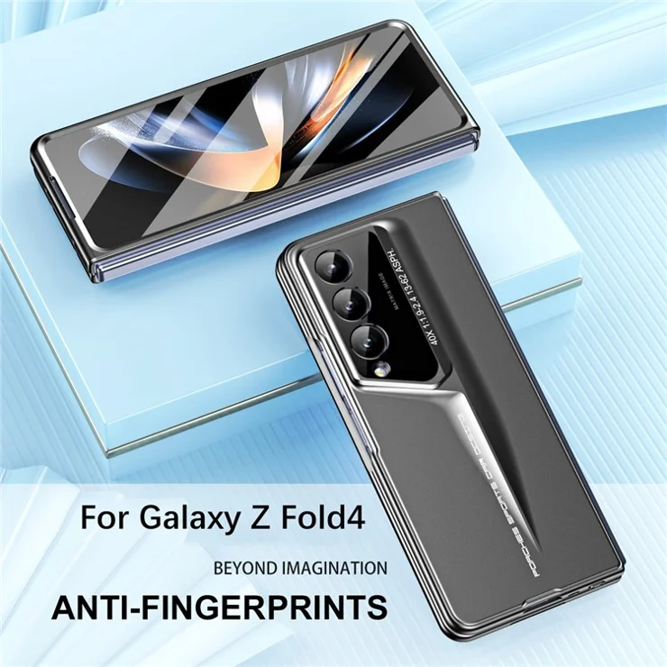 918 Series for Samsung Galaxy Z Fold4 5G PC Phone Case with Stylus and Tempered Glass Film - Tarnish
