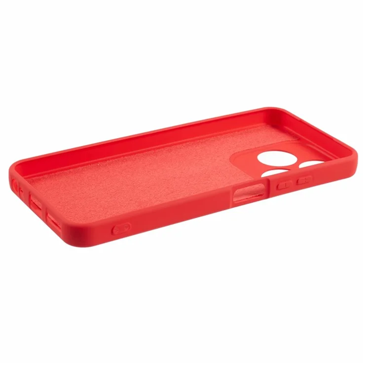 For TECNO Spark 10C 4G Anti-Scratch Phone Cover TPU 2.0mm Arc Edge Cell Phone Case - Red