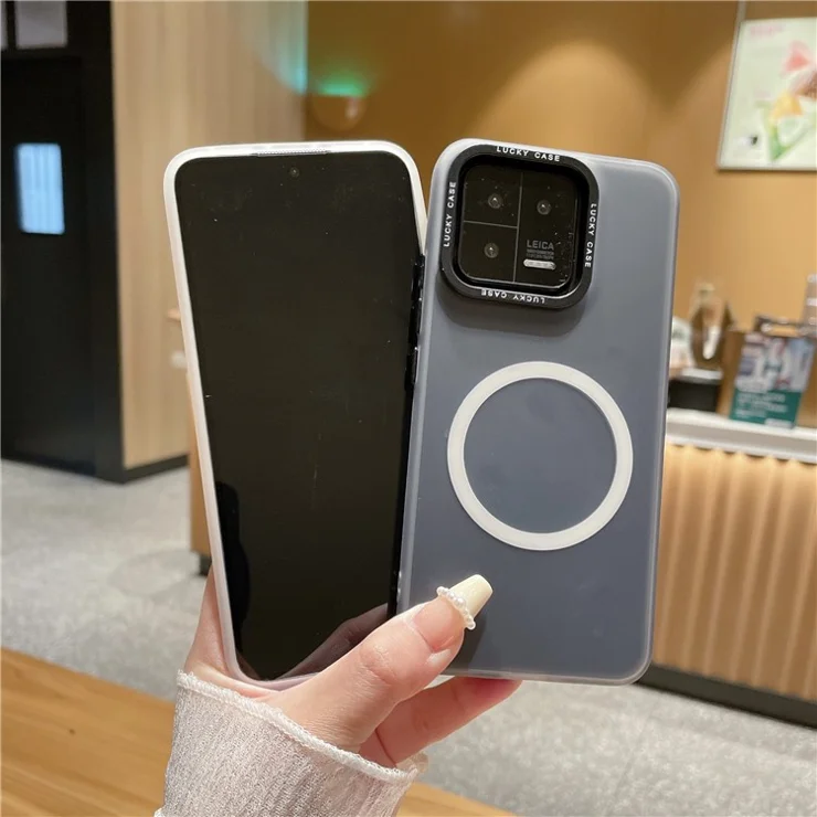 For Xiaomi 13 Pro 5G Magnetic Case Compatible with MagSafe PC+TPU Anti-drop Phone Cover - Colorful