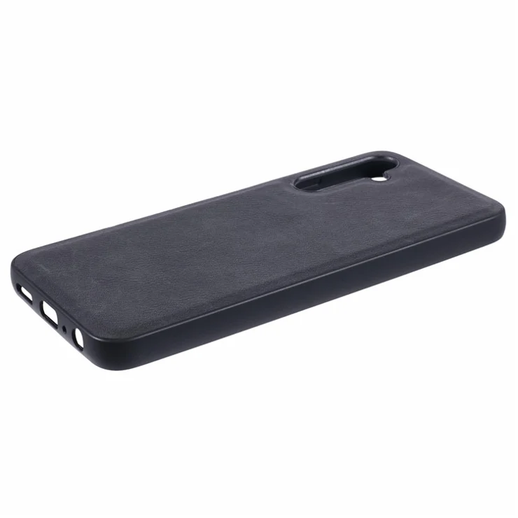 For Nothing Phone (2a) Plus / Phone (2a) Case Retro Leather+PC+TPU Slim Back Phone Cover - Black