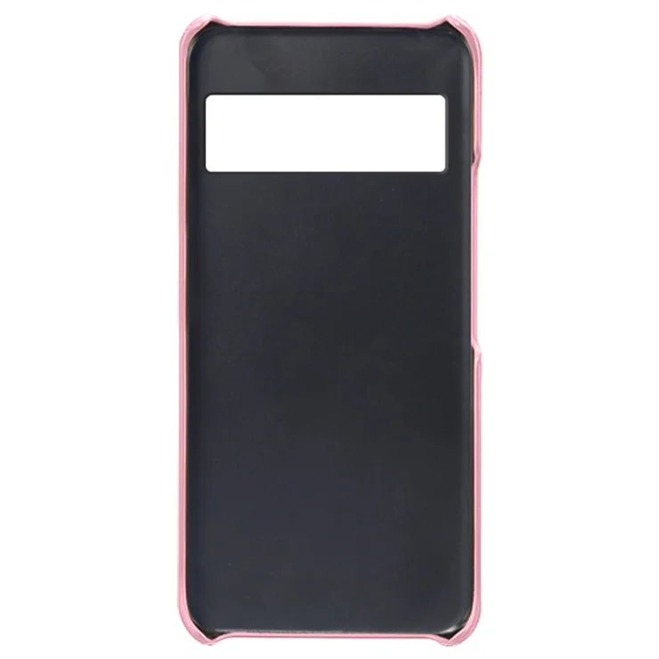 For Google Pixel 8 Pro Case PU Leather + Hard PC Thin Protective Phone Cover - Rose Gold