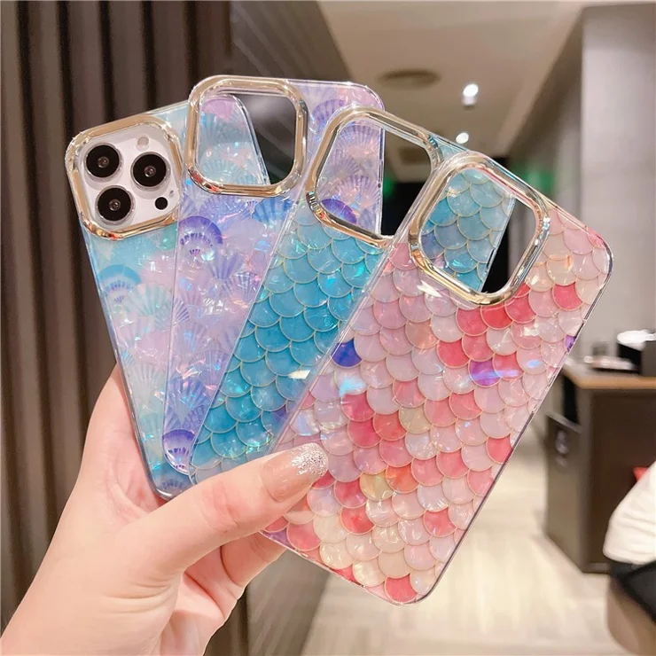 For iPhone 15 Pro IMD Case Anti-Scratch PC+TPU Phone Cover with Electroplating Lens Frame - Y4-Glitter Leopard