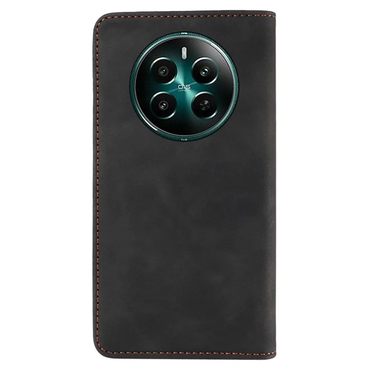 BETOPNICE 003 For Realme 12 4G / 12+ 5G / Narzo 70 Pro 5G Magnetic Case Card Slots RFID Blocking Phone Cover - Black