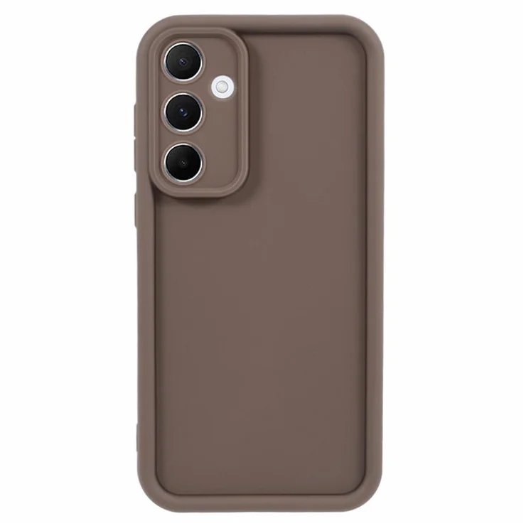 For Samsung Galaxy A54 5G Wholesale Cell Phone Accessories Anti-drop Cover Thickened TPU Back Case - Brown