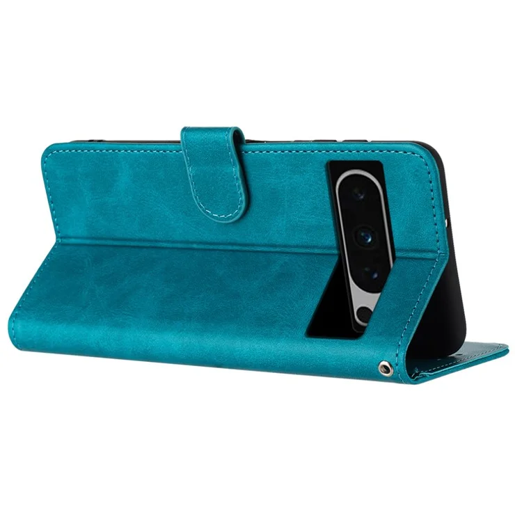 For Google Pixel 8 Pro Case Leather Drop Protection Stand Cover Wholesale Cell Phone Accessories - Green