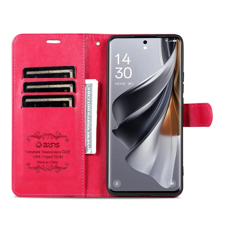 AZNS For Huawei Pura 70 Ultra Case Folding Stand PU Leather Wallet Phone Cover - Red