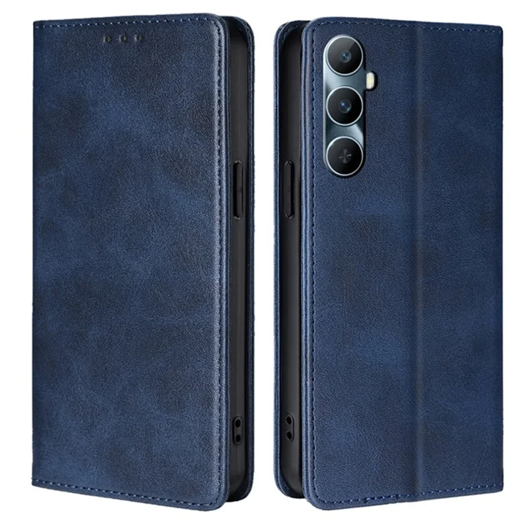 For Realme C65 4G Mobile Phone Case Wholesale Leather Wallet Flip Cover - Sapphire