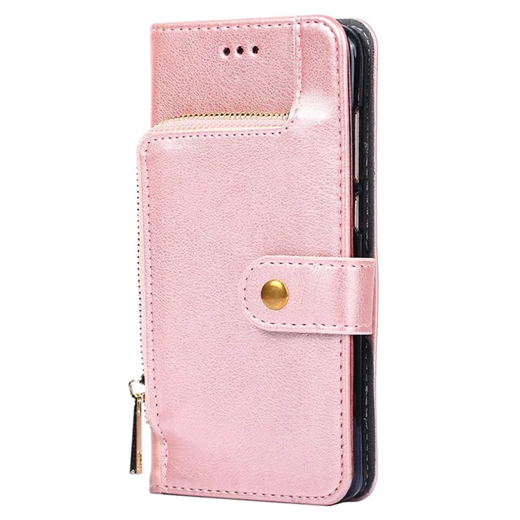 For Huawei Pura 70 Ultra Leather Case Phone Wallet Bag Mobile Accessories Wholesale - Rose Gold