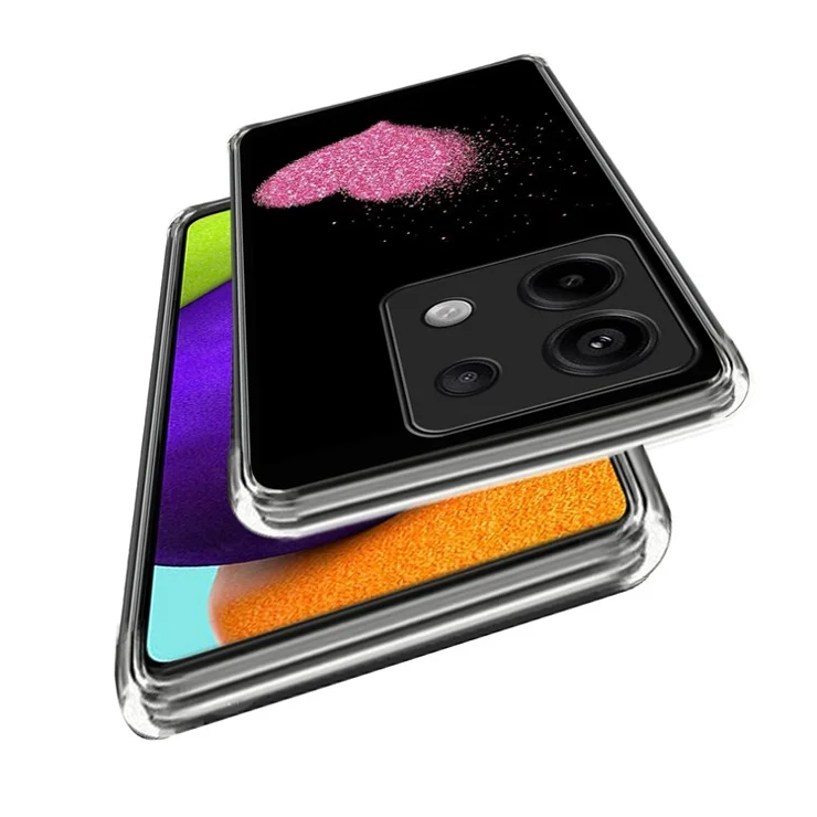 For Xiaomi Redmi Note 13 Pro 5G / Poco X6 5G Case TPU Phone Cover Pattern Printed - Style B