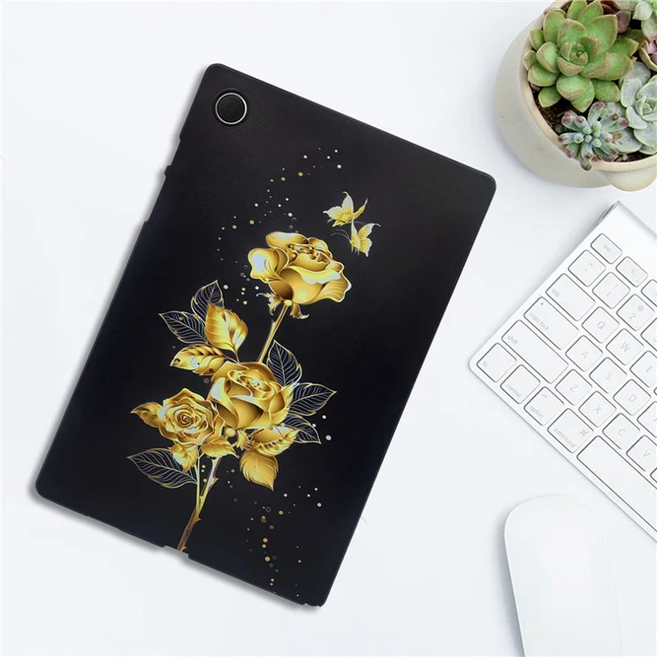 For Samsung Galaxy Tab A8 10.5 (2021) TPU Case Pattern Printing Slim Tablet Protective Cover