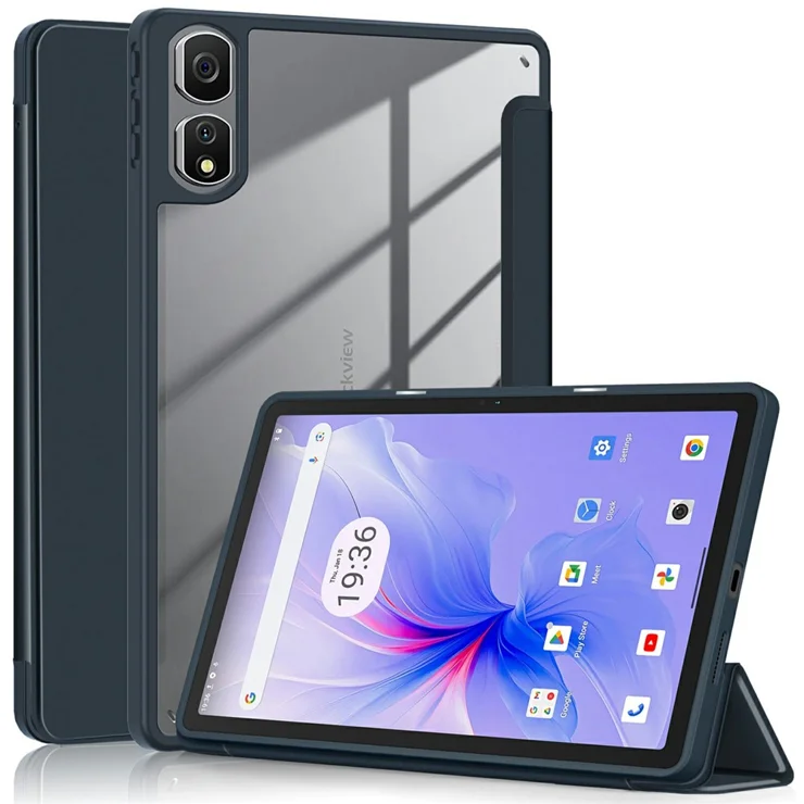 LCEHTOGYE Cover per Blackview Tab 11,Nero Custodie Morbido Silicone Case Ultra Sottile TPU Flessibile Protettiva Custodia per Blackview Tab 11 (10,95) - Viola